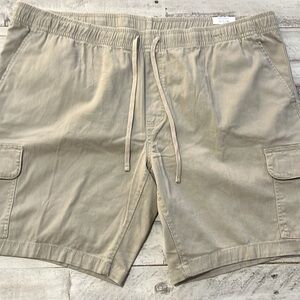 [g] George Soft Cargo‎ 6 Pocket Shorts AVAILABLE IN BLACK or KHAKI